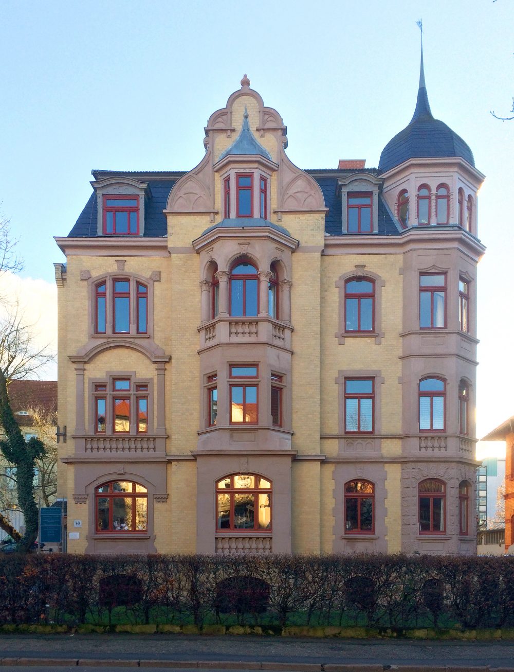Gebäude der Praxis, Goethe Str. 18, Eisenach